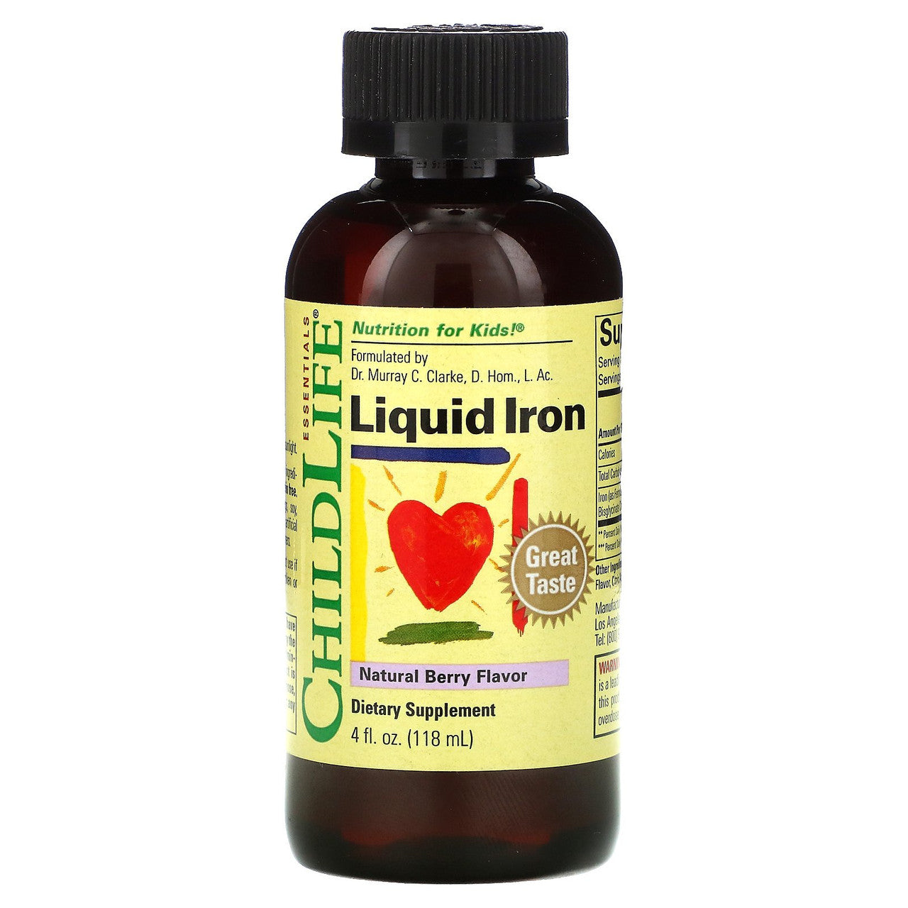 CHILD LIFE IRON LQD BRY ( 1 X 4 OZ )-0