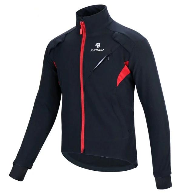 Winter Fleece Thermal Coat Autumn Warm Up Bicycle Clothing