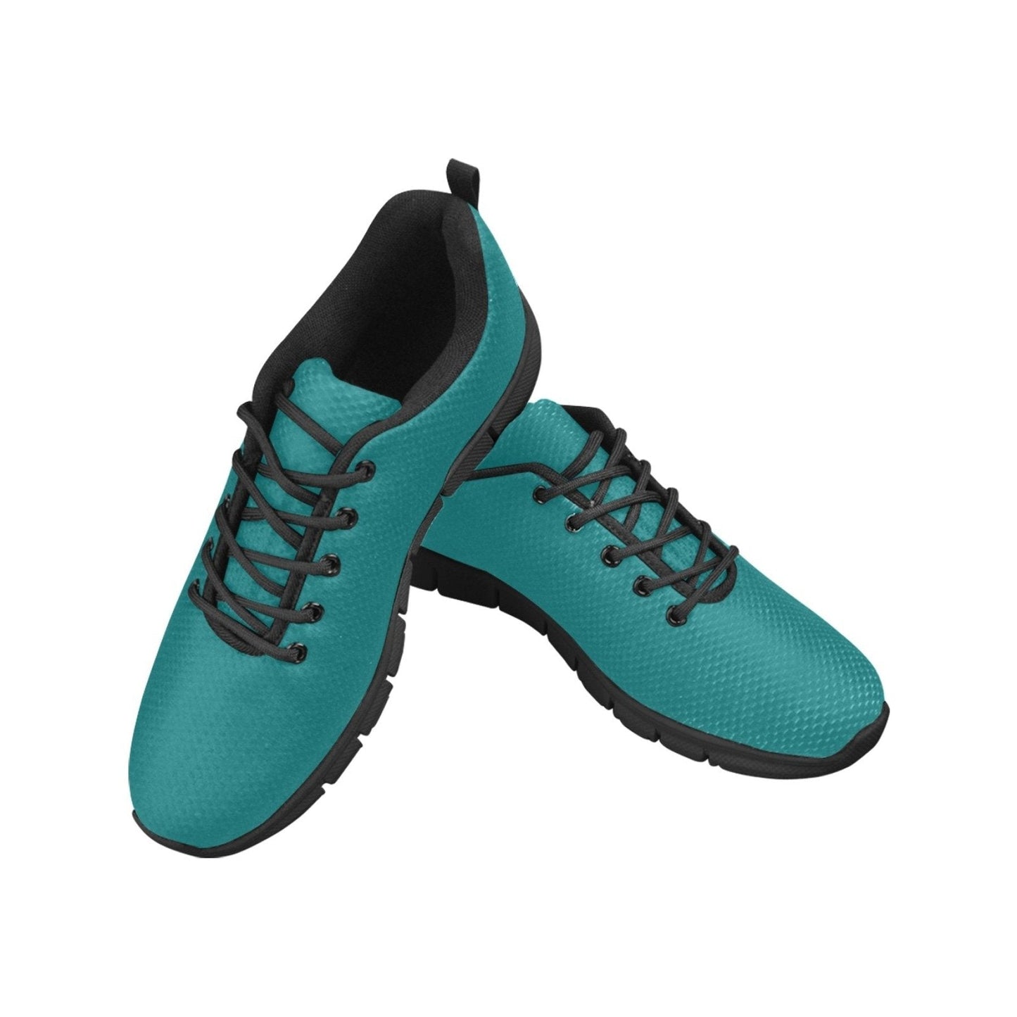 Uniquely You Womens Sneakers, Teal Green Running Shoes
