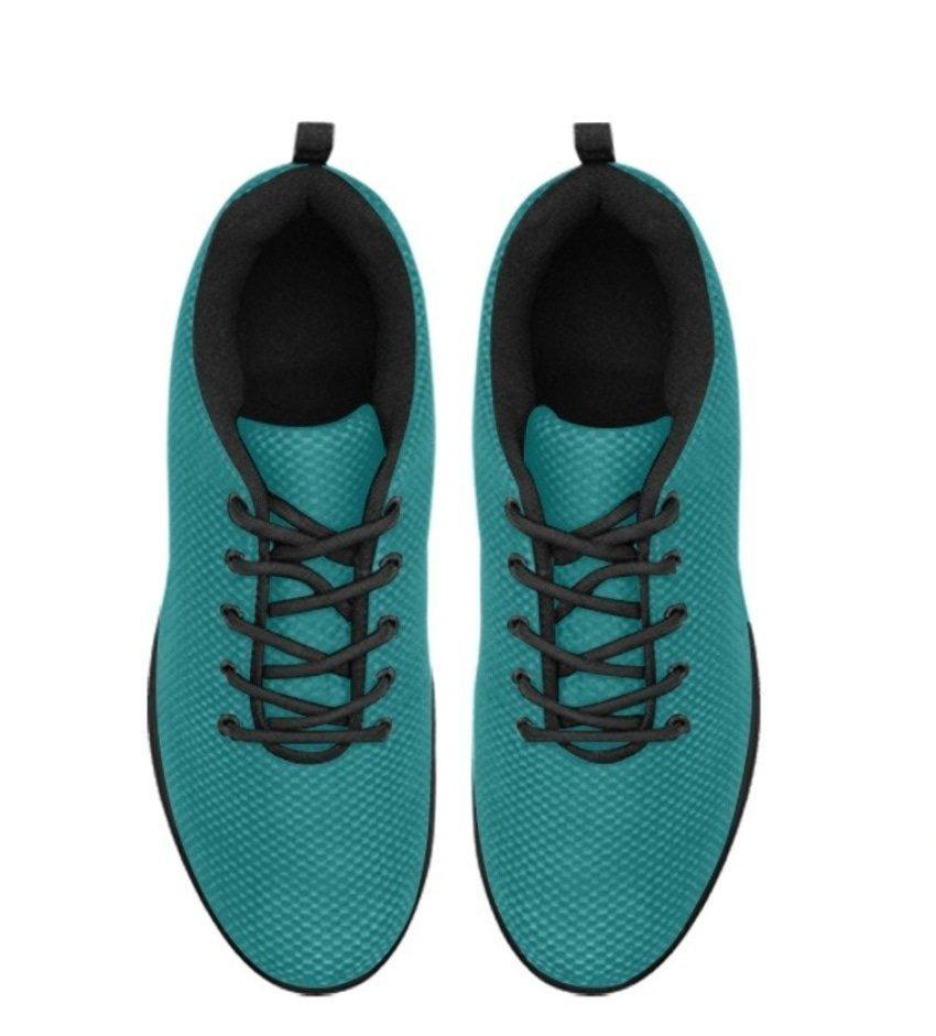 Uniquely You Womens Sneakers, Teal Green Running Shoes