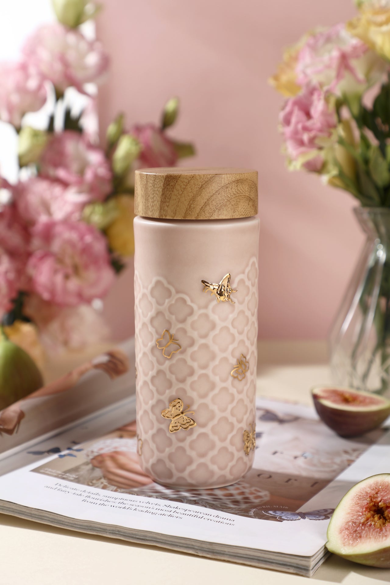 Butterfly Tea Tumbler