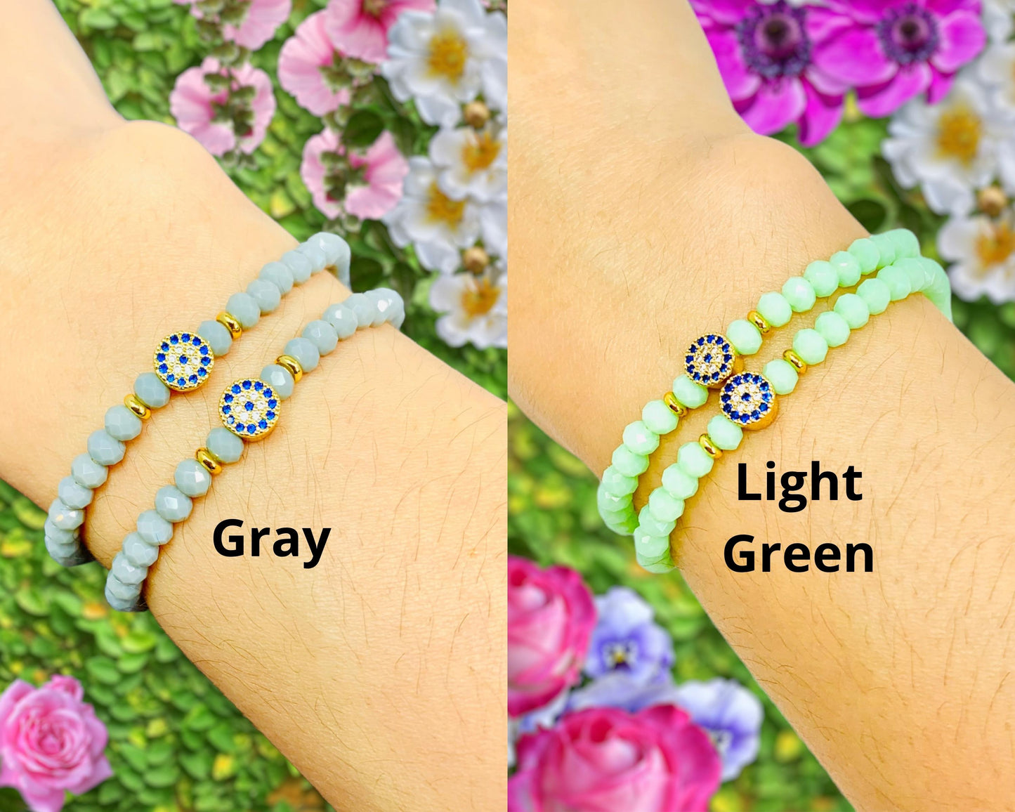 Dainty Evil Eye Protection Good Luck Bracelet