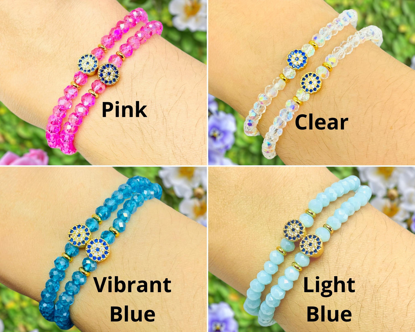 Dainty Evil Eye Protection Good Luck Bracelet