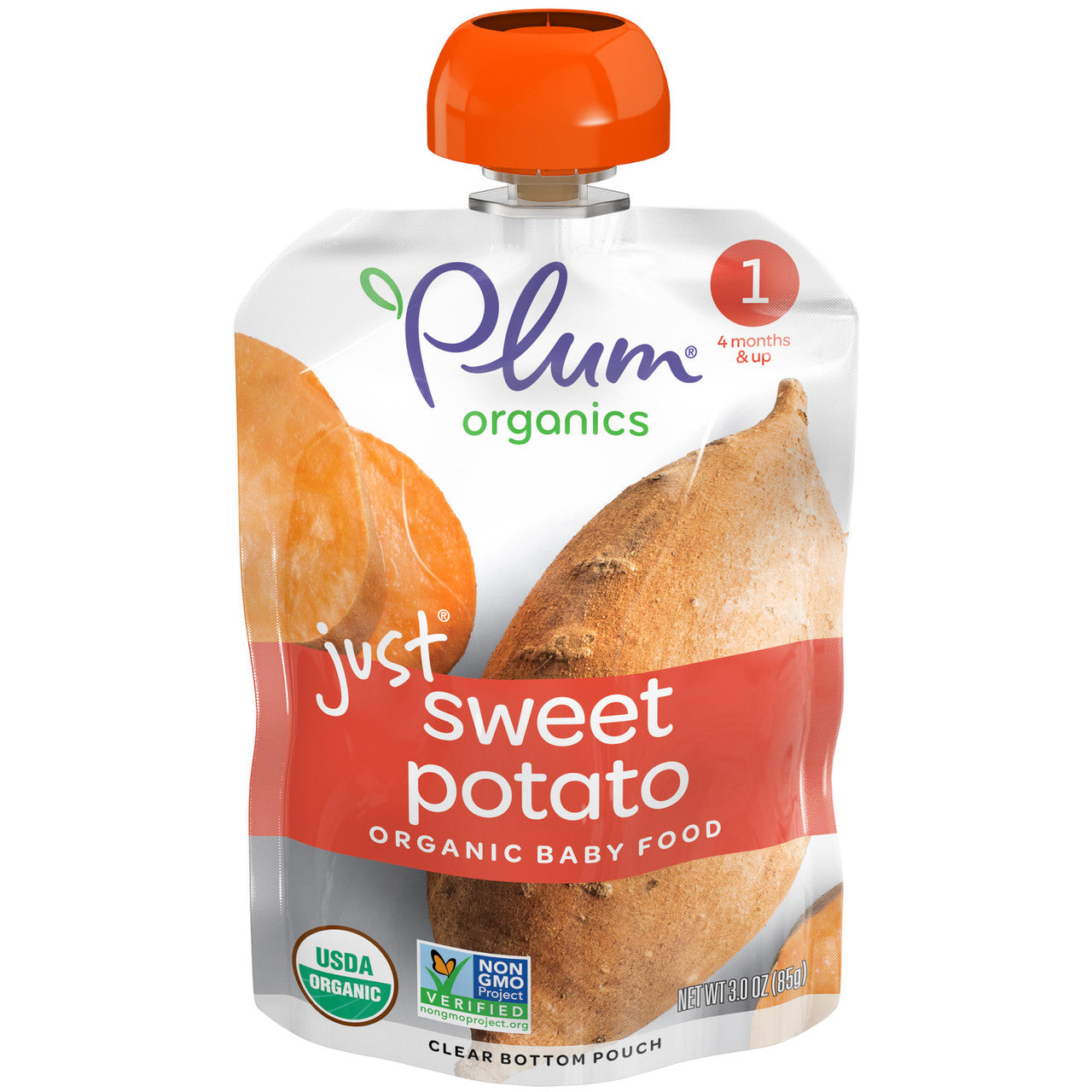 Plum Organics Jst Vegi SweetPotato (6x3OZ )-0