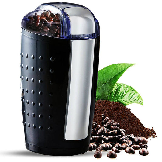 5Core Electric Coffee Grinder -Stainless Steel -4.5oz Capacity with Easy On/Off  5 Core CG 01 Black & Brown