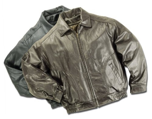 REED Men's All American Bomber Leather Jacket Union Made in USA