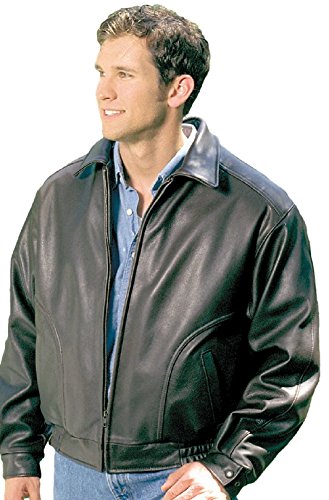 REED Men's All American Bomber Leather Jacket Union Made in USA