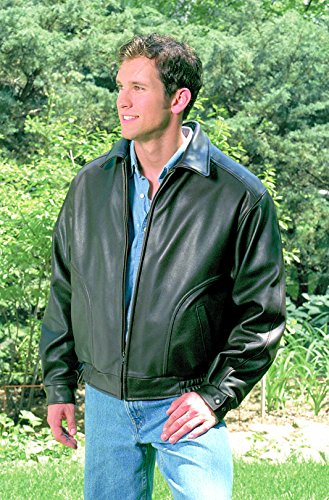 REED Men's All American Bomber Leather Jacket Union Made in USA