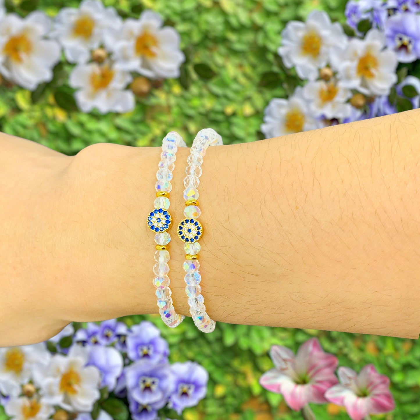 Dainty Evil Eye Protection Good Luck Bracelet