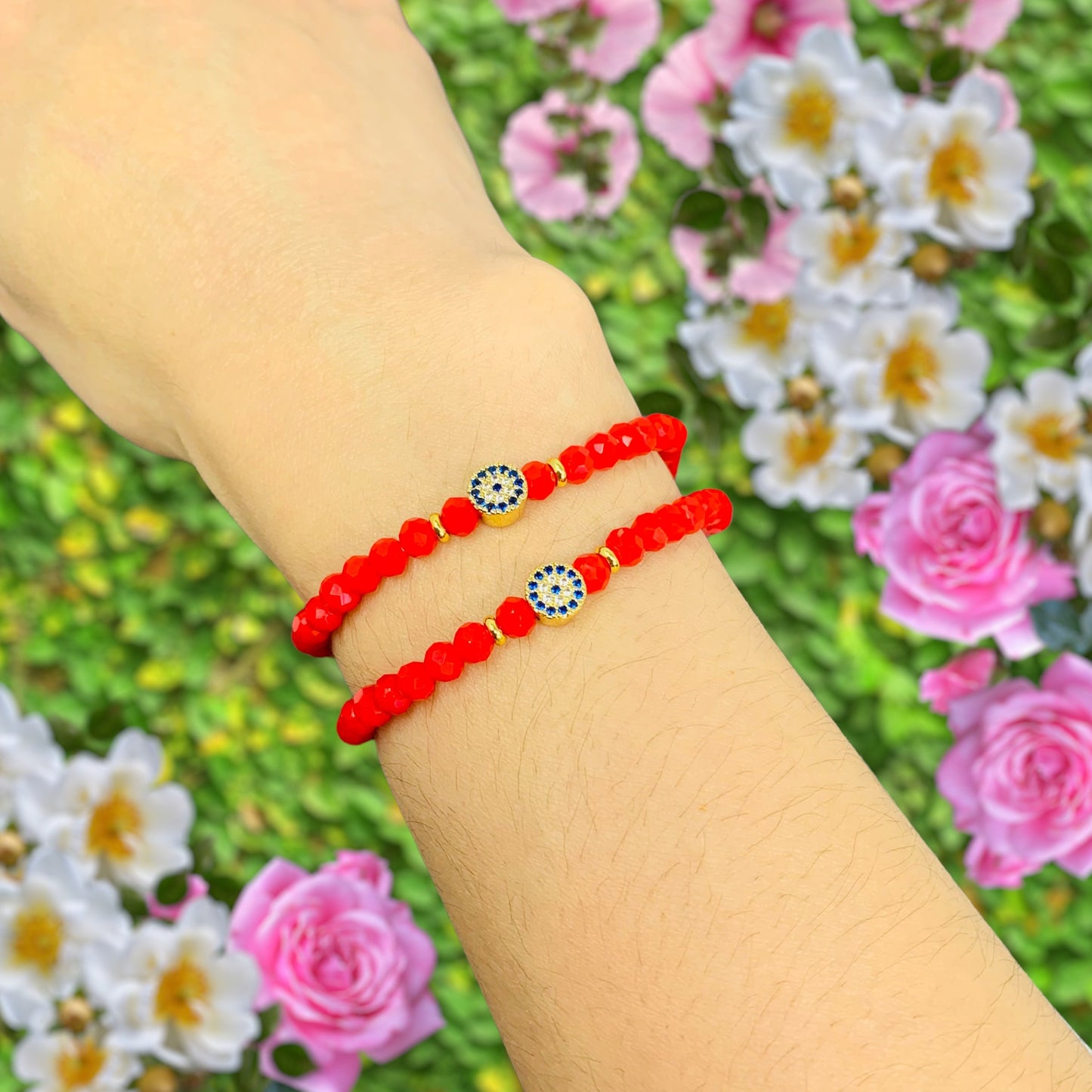 Dainty Evil Eye Protection Good Luck Bracelet