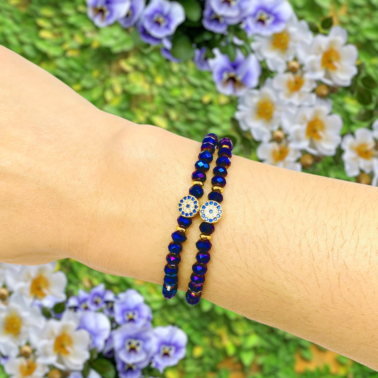 Dainty Evil Eye Protection Good Luck Bracelet