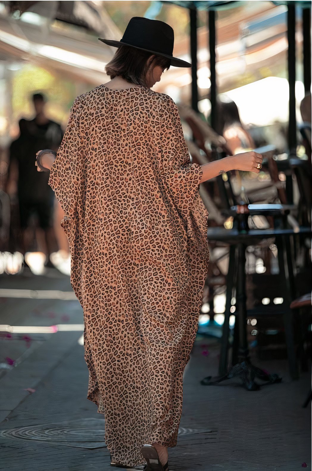 Wide Dress -Cheetah-4