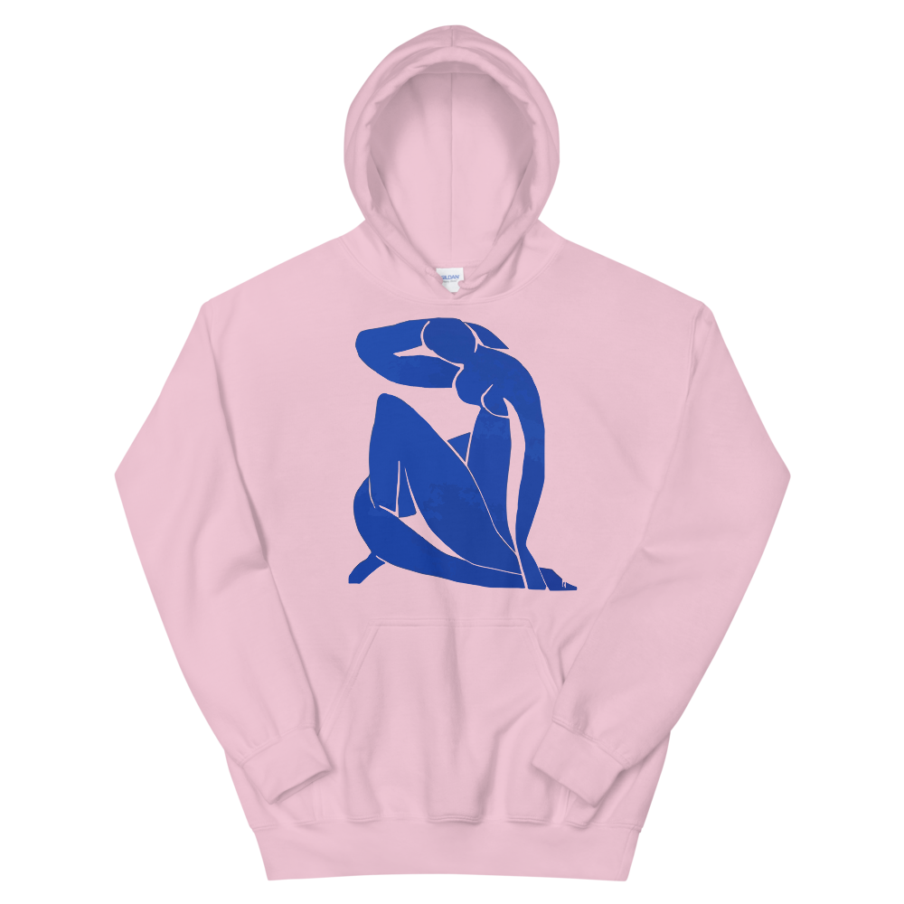 Henri Matisse Blue Nude 1952 Artwork Unisex Hoodie-4