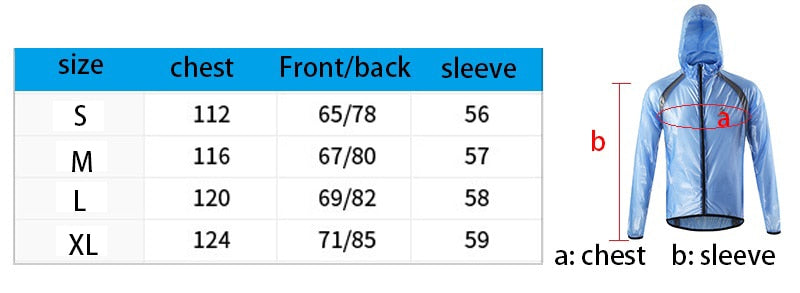 Ultra Light Cycling Rain Jacket Cycling Windbreaker Waterproof Windproof Outdoor Sport MTB Bike Jacket Bicycle Jersey