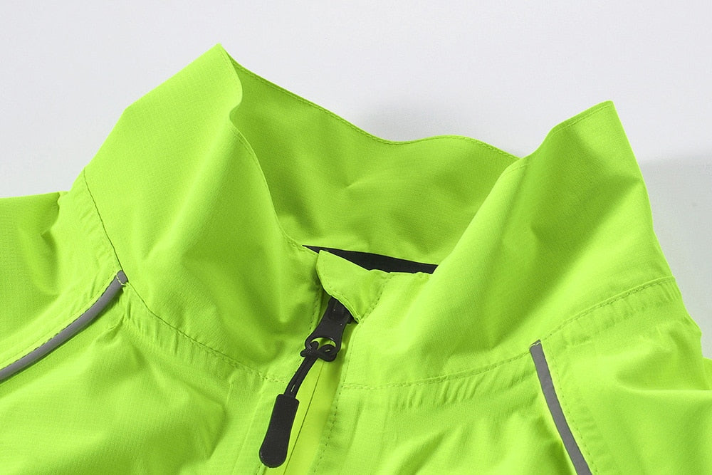 Mens Cycling Windbreaker Jackets Bicycle Raincoat Waterproof Motorcycle Clothing Outerwear Bike Jersey Lightweight