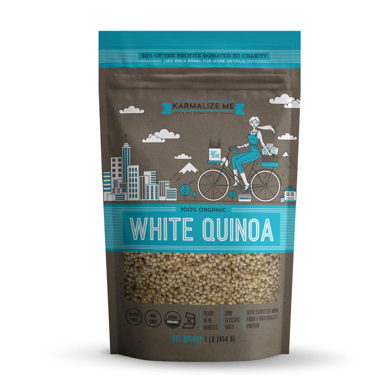 100% Organic White Quinoa